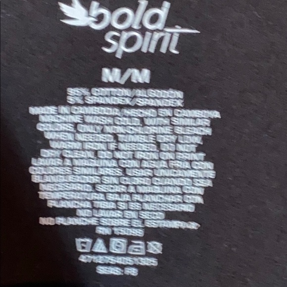 NWT BOLD SPIRIT HOODED PULL OVER SWEATSHIRT - Picture 5 of 5